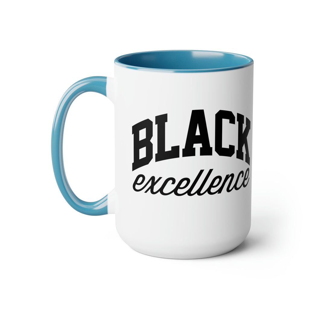 Black Excellence Coffee Mug, 15oz