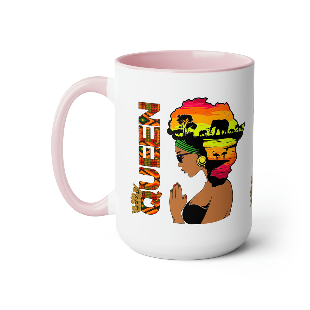 Queen Africa Coffee Mug, 15oz